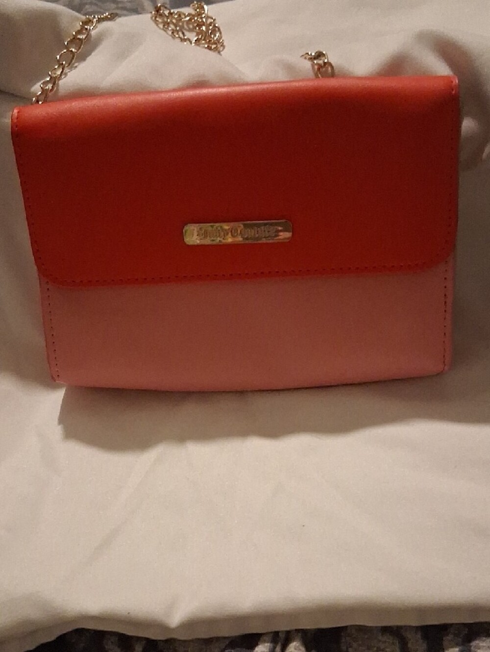 Juicy Couture Two-Tone Pink Chain Strap Crossbody - Picture 6 of 9